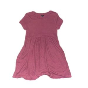 Pink T-shirt Dress
